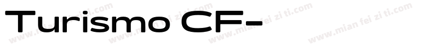 Turismo CF字体转换